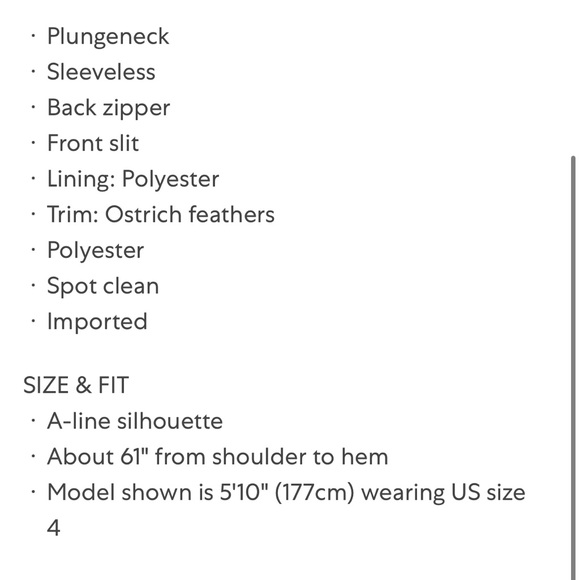 NEW Mac Duggal feather A line gown - Picture 4 of 7